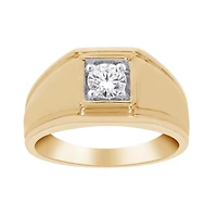 10K Yellow Gold 0.47CT Diamond Ring