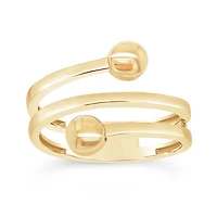 10K Yellow Gold Point Ring