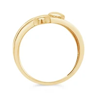 10K Yellow Gold Point Ring