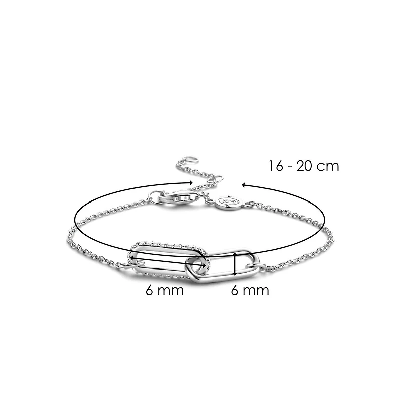 Ti Sento Interlink Bracelet