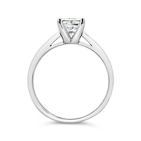 Glacier Fire 14K White Gold 1.00CT Princess Cut Diamond Solitaire Ring