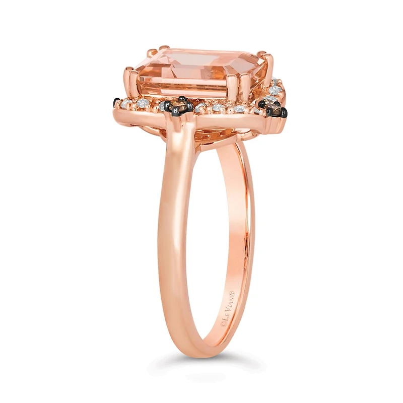 Le Vian 14K Rose Gold Morganite And Diamond Ring