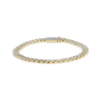 10K Yellow Gold 2.25CTW Diamond Bracelet