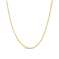 10K Yellow Gold 20" 0.9mm Box Chain
