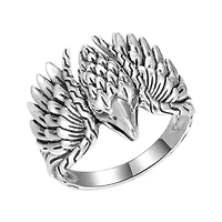 Sterling Silver Eagle Ring