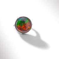 KORITE ORIGINS Sterling Silver Ammolite Ring