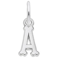 Sterling Silver Initial A Pendant