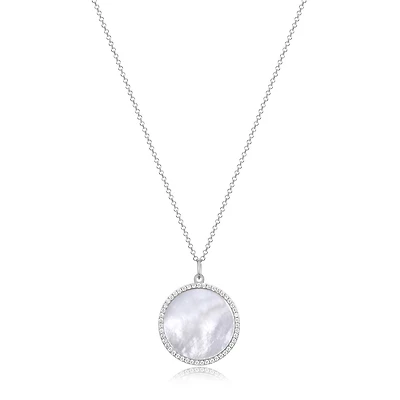 Reign Mother of Pearl Necklace