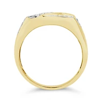 10K Yellow Gold 1.00CTW Diamond Fashion Ring