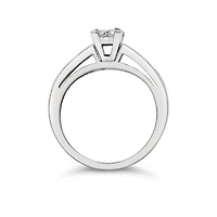 14K White Gold 0.50CTW Diamond Princessa Bridal Set