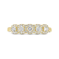 Charmed By Richard Calder 14K Yellow Gold 0.54CTW Canadian Diamond Band