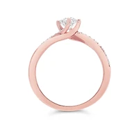 Charmed By Richard Calder 14K Rose Gold 0.58CTW Diamond Engagement Ring