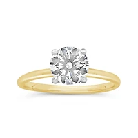 New Brilliance Lab Grown 1.58CTW Diamond Ring in 14K Yellow Gold
