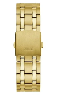 Guess Men's Gold-Tone Continental Watch