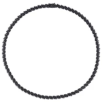Julianna B Sterling Silver 1.48CTW Black Diamond Necklace & Bracelet Set