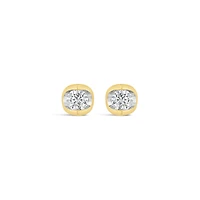 Glacier Fire 14K Yellow Gold Canadian 0.40CTW Diamond Stud Earrings