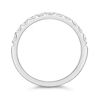 New Brilliance 14K White Gold Lab Grown 0.50CTW Diamond Band
