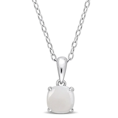 Julianna B Sterling Silver Opal Pendant