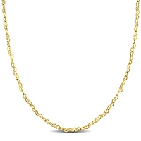 Julianna B 14K Yellow Gold 16" Heart Link Chain