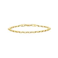 10K Yellow Gold 7.25" Open Rolex Link Bracelet