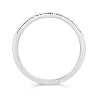 Glacier Fire 14K White Gold 0.15CTW Canadian Diamond Anniversary Band