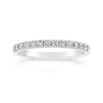 Glacier Fire 14K White Gold 0.33CTW Canadian Diamond Anniversary Band