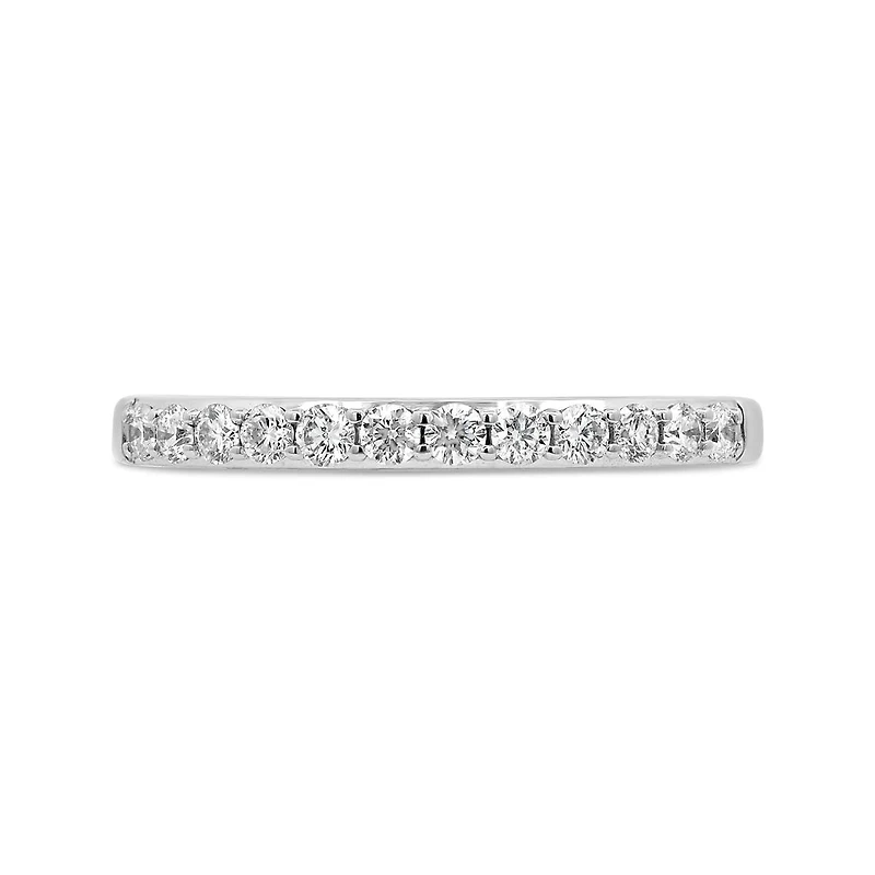 Glacier Fire 14K White Gold 0.33CTW Canadian Diamond Anniversary Band