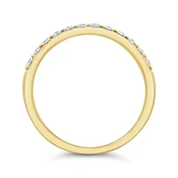 Glacier Fire 14K Yellow Gold 0.33CTW Canadian Diamond Anniversary Band