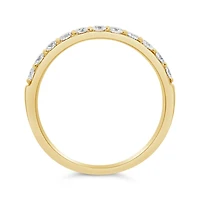 Glacier Fire 14K Yellow Gold 0.50CTW Canadian Diamond Anniversary Band