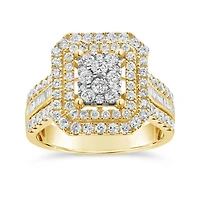 10K Yellow Gold 1.50CTW Diamond Fashion Ring