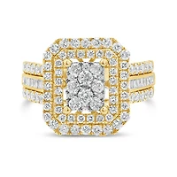 10K Yellow Gold 1.50CTW Diamond Fashion Ring