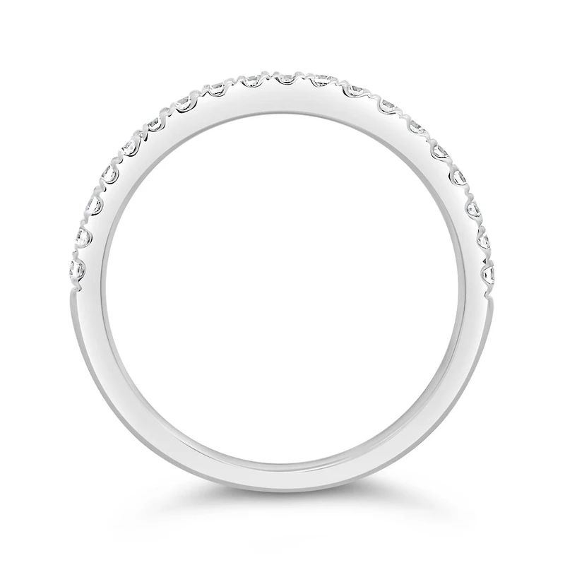 Jenny Packham 18K White Gold Lab Grown 0.33CTW Diamond Band