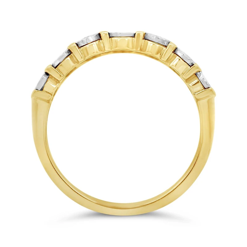 Glacier Fire 10K Yellow Gold Canadian 0.50CTW Diamond Band