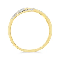 Glacier Fire 10K Yellow & White Gold Canadian 0.50CTW Diamond Band