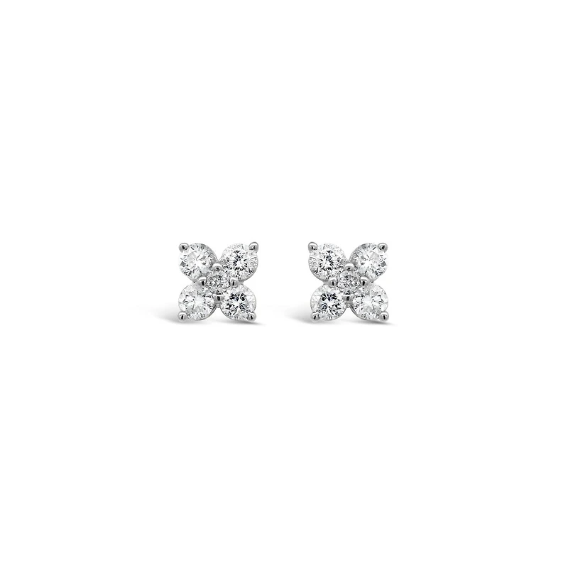 10K Yellow Gold 0.25CTW Diamond Stud Earrings
