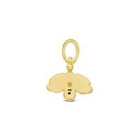 Charmables 10K Yellow Gold Diamond Bee Interchangeable Charm