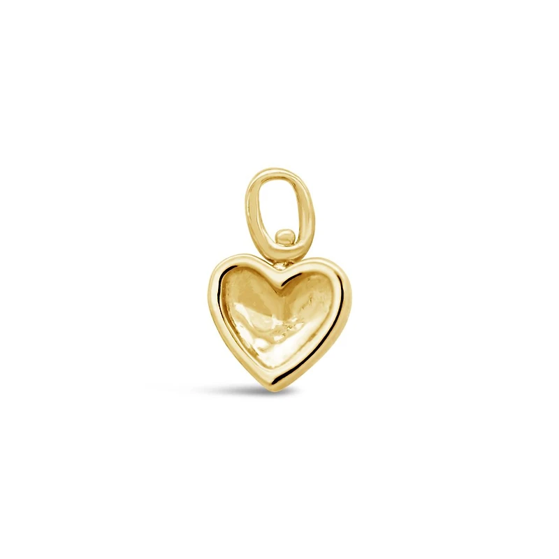 Charmables 10K Yellow Gold Diamond Heart Interchangeable Charm