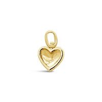 Charmables 10K Yellow Gold Diamond Heart Interchangeable Charm