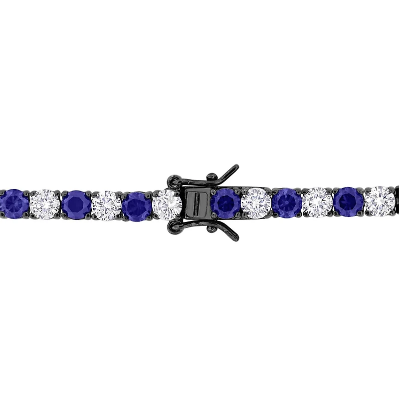Julianna B Created White-Blue Sapphire 9" Tennis Bracelet