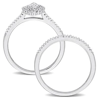 Julianna B 10K Yellow Gold 0.34CTW Diamond Bridal Set