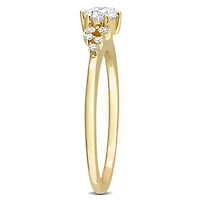 Julianna B 10K Yellow Gold 0.50CTW Diamond Bridal Ring