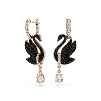 Swarovski Swan Earrings