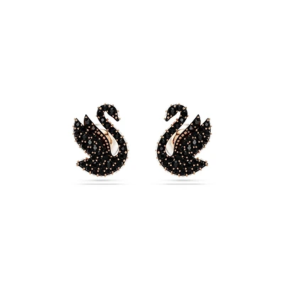 Swarovski Swan Earrings