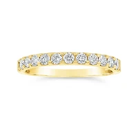 New Brilliance 14K Yellow Gold Lab Grown 0.50CTW Diamond Band