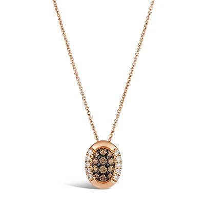 Le Vian 14K Strawberry Gold Diamond Pendant