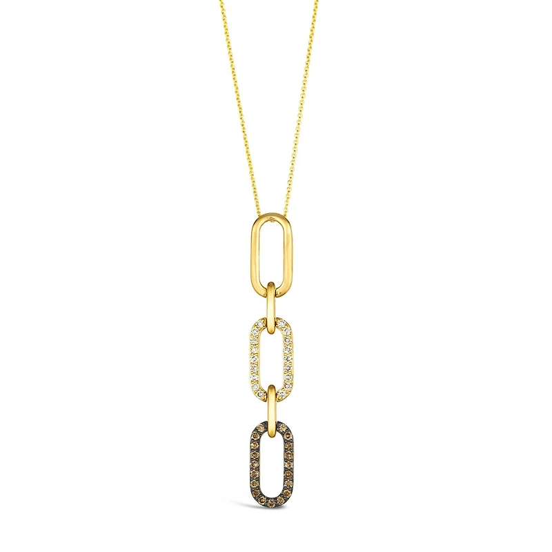 Le Vian 14K Honey Gold 0.65CTW Diamond Pendant