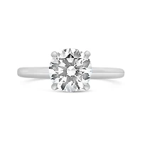 New Brilliance Lab Grown 2.08CTW Diamond Solitaire Ring in 14K White Gold