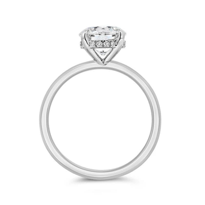 New Brilliance Lab Grown 2.08CTW Diamond Solitaire Ring in 14K White Gold