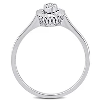 Julianna B 14K White Gold Diamond Marquise Fashion Ring