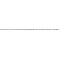 Sterling Silver 18" Blue Sapphire & White Zircon Halo Pendant